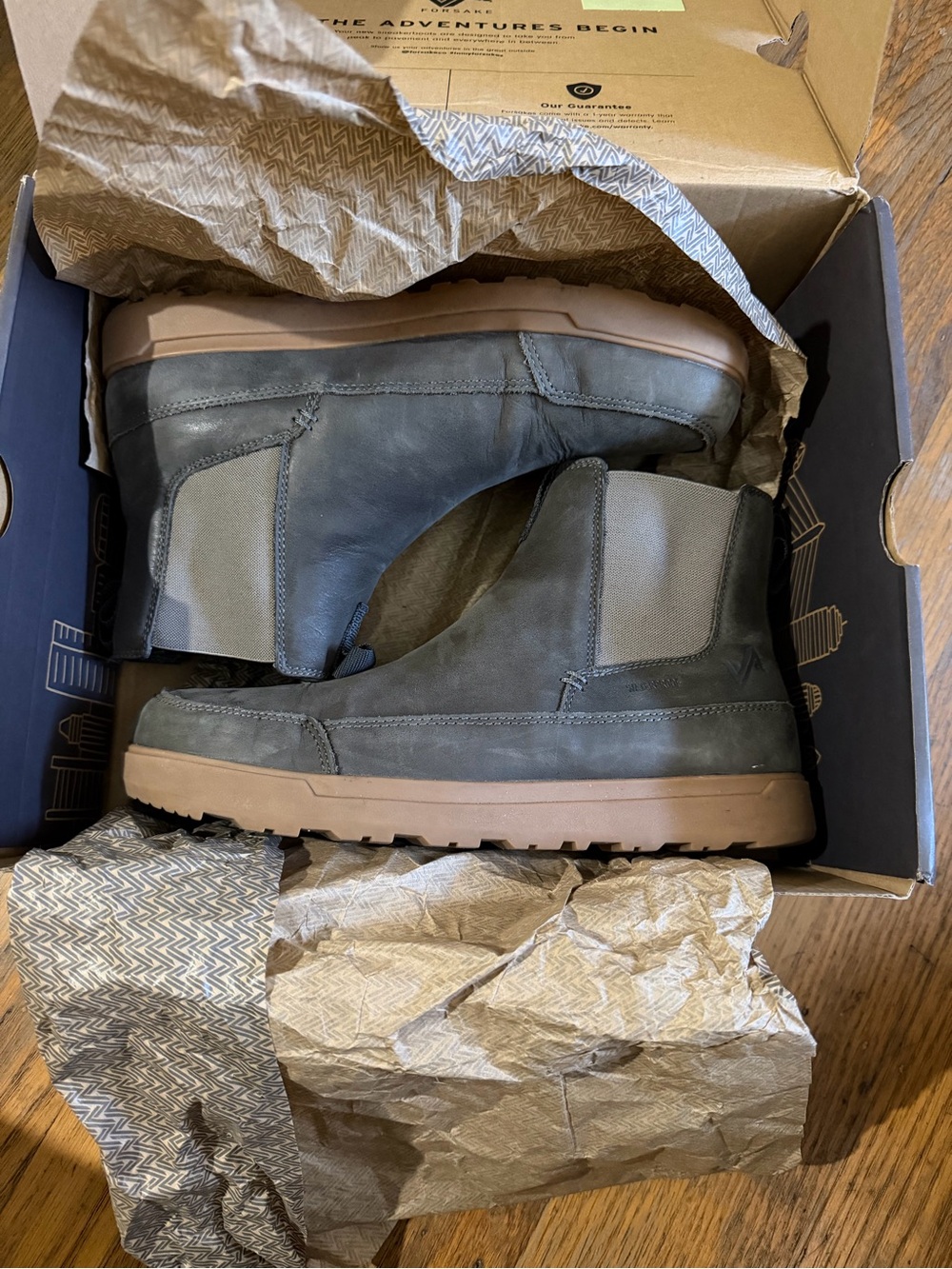 Forsake Chelsea boots waterproof